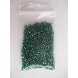 3525) 35 gr perline verdone...