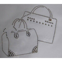 APPLICAZIONE TRANSFERT STRASS ABBIGLIAMENTO BORSE