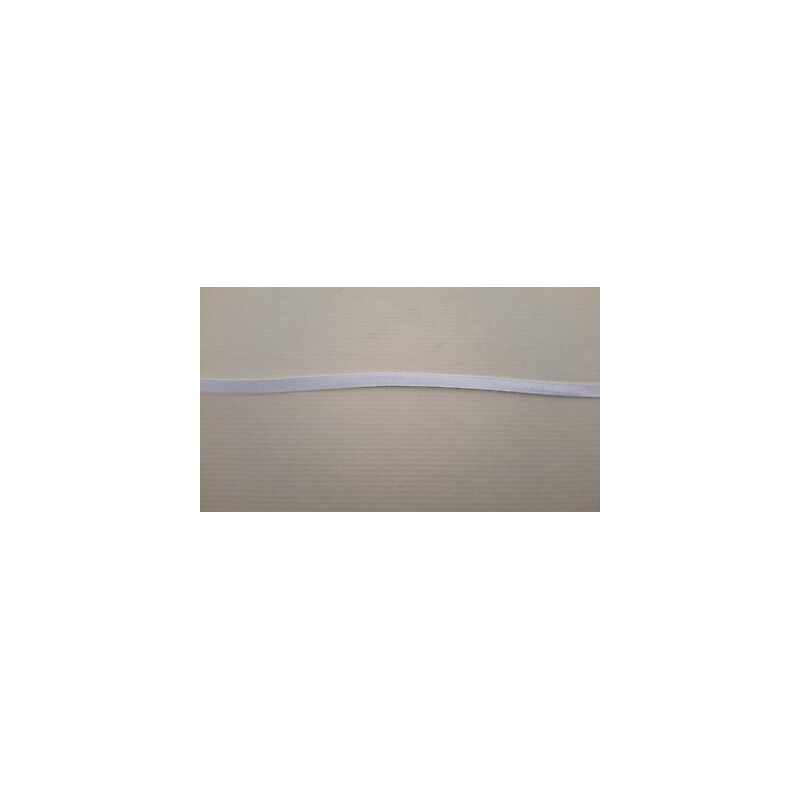 Mt. 10 circa Nastro di raso doppio raso alto mm 3 colore bianco