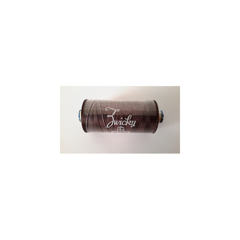 n. 1 Spoletta Filato seta UNIVERSAL ZWICKY N.70/3 mt 700 cad colore marro