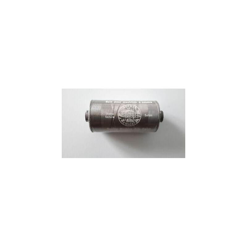n. 1 Spoletta Filato seta UNIVERSAL ZWICKY N.70/3 mt 700 cad colore grigi