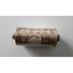 n. 1 Spoletta Filato seta UNIVERSAL ZWICKY N.70/3 mt 700 cad colore beige