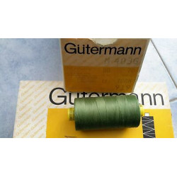 Scatola da 10 Spolette filato Gutermann Tilolo No 70 M403 colore verde 91
