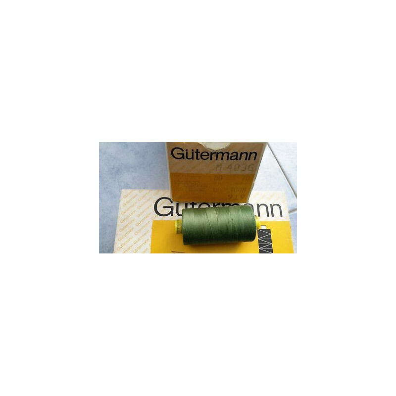 Scatola da 10 Spolette filato Gutermann Tilolo No 70 M403 colore verde 91