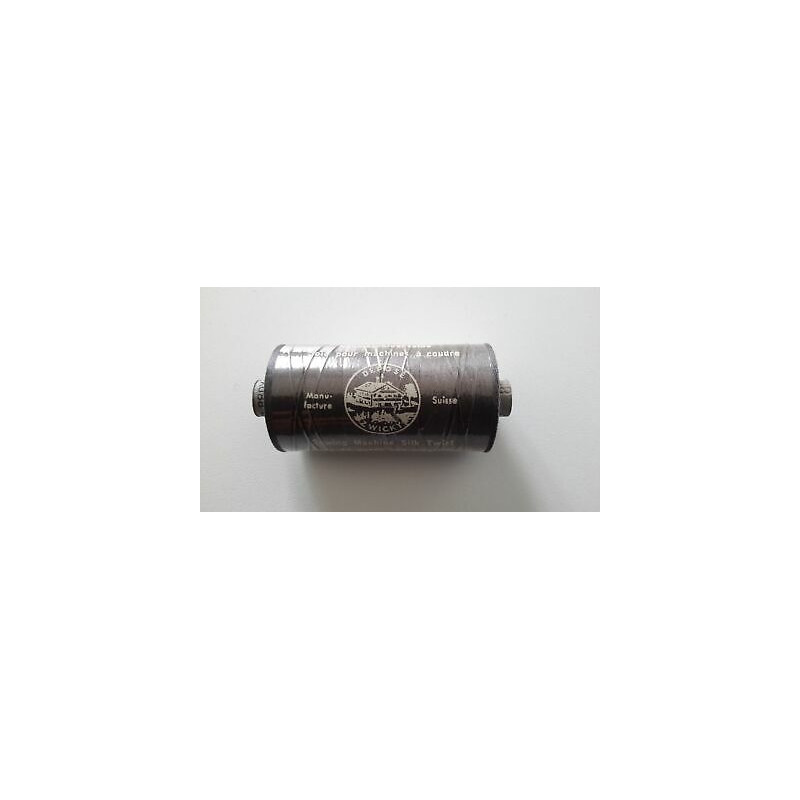 n. 1 Spoletta Filato seta UNIVERSAL ZWICKY N. 80/3 mt 800 cad colore grig