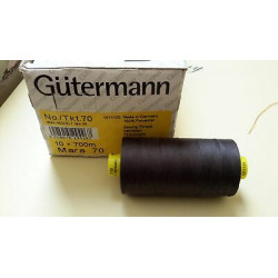 Spoletta filato Gutermann Tilolo No 70 MARA colore marrone 671