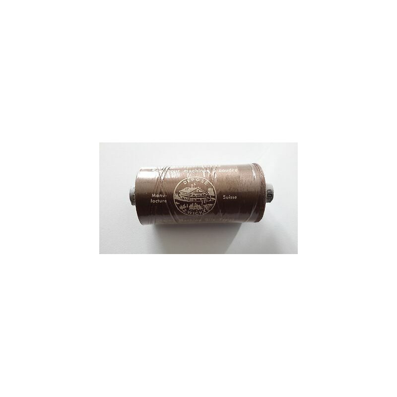 n. 1 Spoletta Filato seta UNIVERSAL ZWICKY N. 80/3 mt 800 cad colore marr
