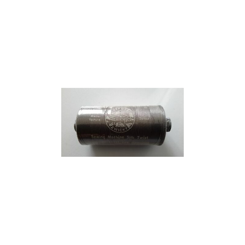 n. 10 Spoletta Filato seta UNIVERSAL ZWICKY N. 80/3 mt 800 cad colore gri