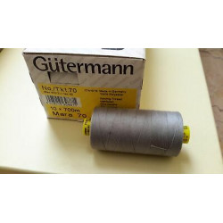 Spoletta filato Gutermann Tilolo No 70 MARA colore grigio chiaro 9333