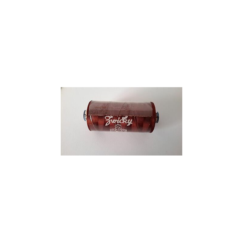 n. 1 Spoletta Filato seta UNIVERSAL ZWICKY N.70/3 mt 700 cad colore marro