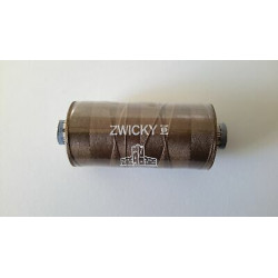 n. 1 Spoletta Filato seta UNIVERSAL ZWICKY N.30/3 mt 300 cad colore marro