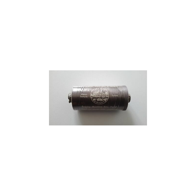 n. 10 Spoletta Filato seta UNIVERSAL ZWICKY N. 80/3 mt 800 cad colore gri