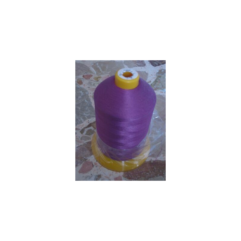 n. 1 cono da 300 gr filato cucirino F200 Et 20 poliestere 100% FUXIA 985