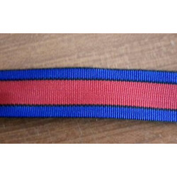 metri 95 Nastro bratella a righe blu nero rosso cm 2,5 zaini borse cintur