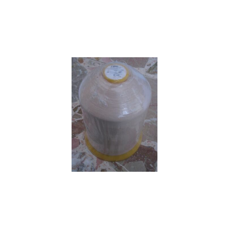 n. 1 cono da 300 gr filato cucirino F200 Et 20 poliestere 100% beige 980