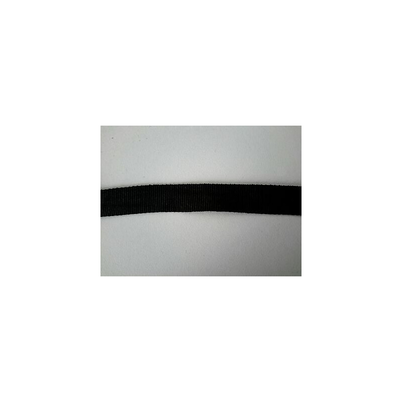Metri 10 fettuccia passamaneria tessuto cotone nero cm 1,5