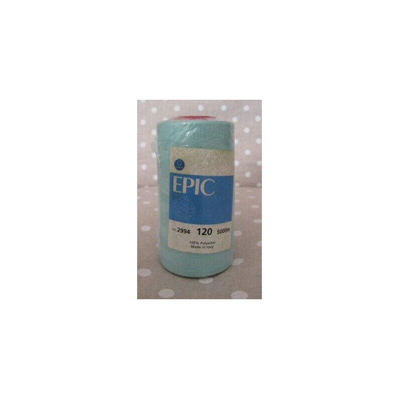 FILATO EPIC 120 MT 5000 100% POLIESTERE COLORE 6174 AZZURRINO X CUCITURE