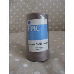 FILATO EPIC 120 MT 5000 100% POLIESTERE COL 8579 GRIGIO SCURO X CUCITURE