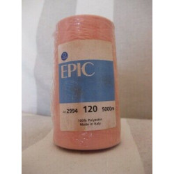 FILATO EPIC 120 MT 5000 100% POLIESTERE COLORE 8749 ROSA X CUCITURE